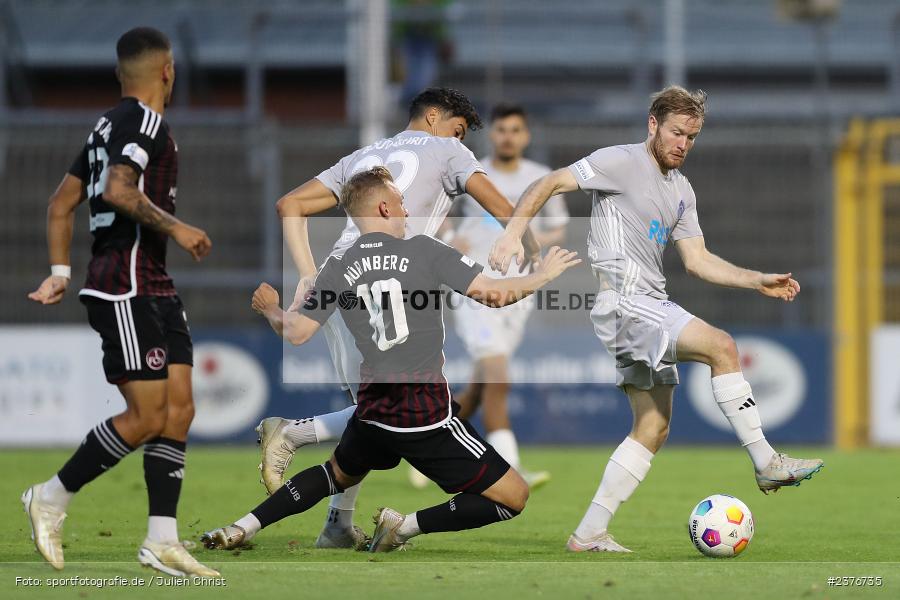 Roberto Desch, Stadion am Schönbusch, Aschaffenburg, 01.09.2023, sport, action, BFV, Fussball, Saison 2023/2024, 8. Spieltag, Regionalliga Bayern, FCN, SVA, 1. FC Nürnberg II, SV Viktoria Aschaffenburg - Bild-ID: 2376735