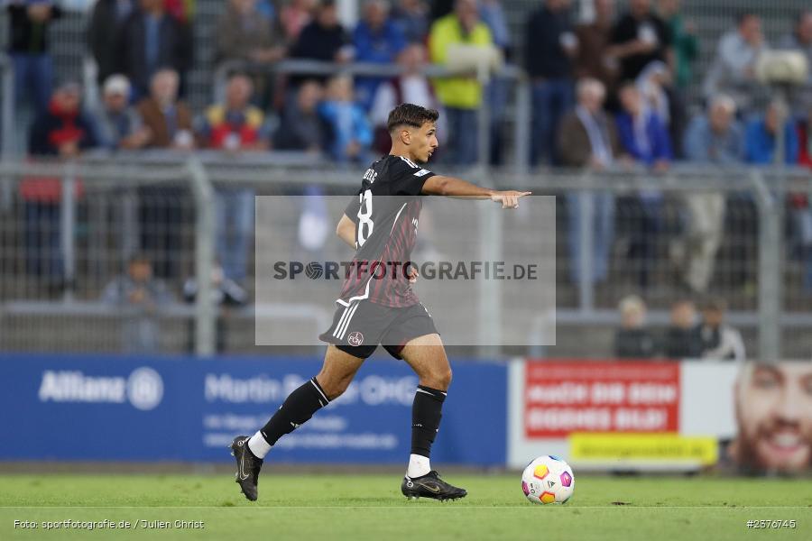 Filip Ilic, Stadion am Schönbusch, Aschaffenburg, 01.09.2023, sport, action, BFV, Fussball, Saison 2023/2024, 8. Spieltag, Regionalliga Bayern, FCN, SVA, 1. FC Nürnberg II, SV Viktoria Aschaffenburg - Bild-ID: 2376745 Filip Ilic, Stadion am Schönbusch, Aschaffenburg, 01.09.2023, sport, action, BFV, Fussball, Saison 2023/2024, 8. Spieltag, Regionalliga Bayern, FCN, SVA, 1. FC Nürnberg II, SV Viktoria Aschaffenburg - Bild-ID: 2376745
