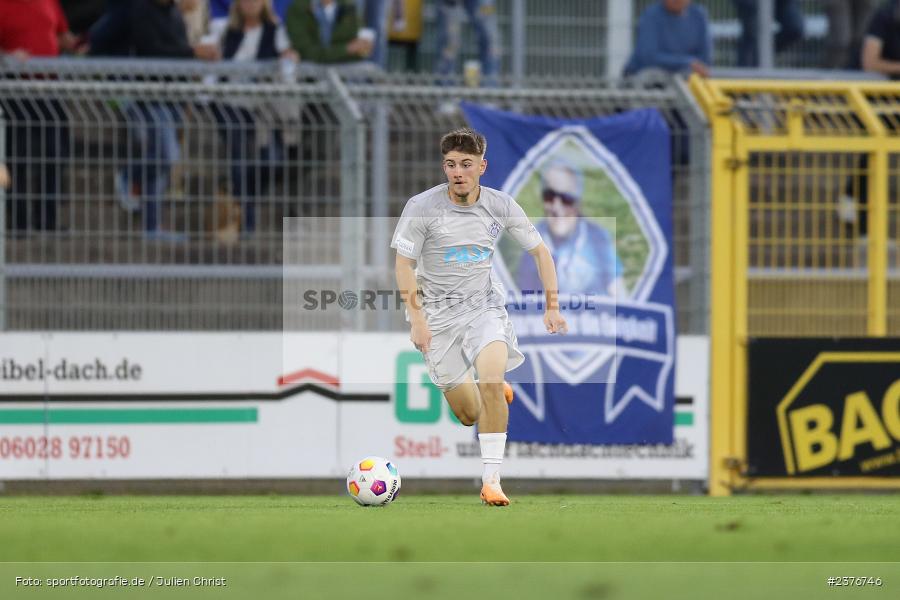 Lars Kleiner, Stadion am Schönbusch, Aschaffenburg, 01.09.2023, sport, action, BFV, Fussball, Saison 2023/2024, 8. Spieltag, Regionalliga Bayern, FCN, SVA, 1. FC Nürnberg II, SV Viktoria Aschaffenburg - Bild-ID: 2376746 Lars Kleiner, Stadion am Schönbusch, Aschaffenburg, 01.09.2023, sport, action, BFV, Fussball, Saison 2023/2024, 8. Spieltag, Regionalliga Bayern, FCN, SVA, 1. FC Nürnberg II, SV Viktoria Aschaffenburg - Bild-ID: 2376746