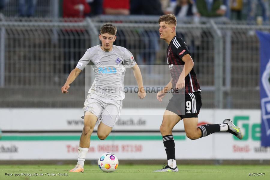 Lars Kleiner, Stadion am Schönbusch, Aschaffenburg, 01.09.2023, sport, action, BFV, Fussball, Saison 2023/2024, 8. Spieltag, Regionalliga Bayern, FCN, SVA, 1. FC Nürnberg II, SV Viktoria Aschaffenburg - Bild-ID: 2376747 Lars Kleiner, Stadion am Schönbusch, Aschaffenburg, 01.09.2023, sport, action, BFV, Fussball, Saison 2023/2024, 8. Spieltag, Regionalliga Bayern, FCN, SVA, 1. FC Nürnberg II, SV Viktoria Aschaffenburg - Bild-ID: 2376747