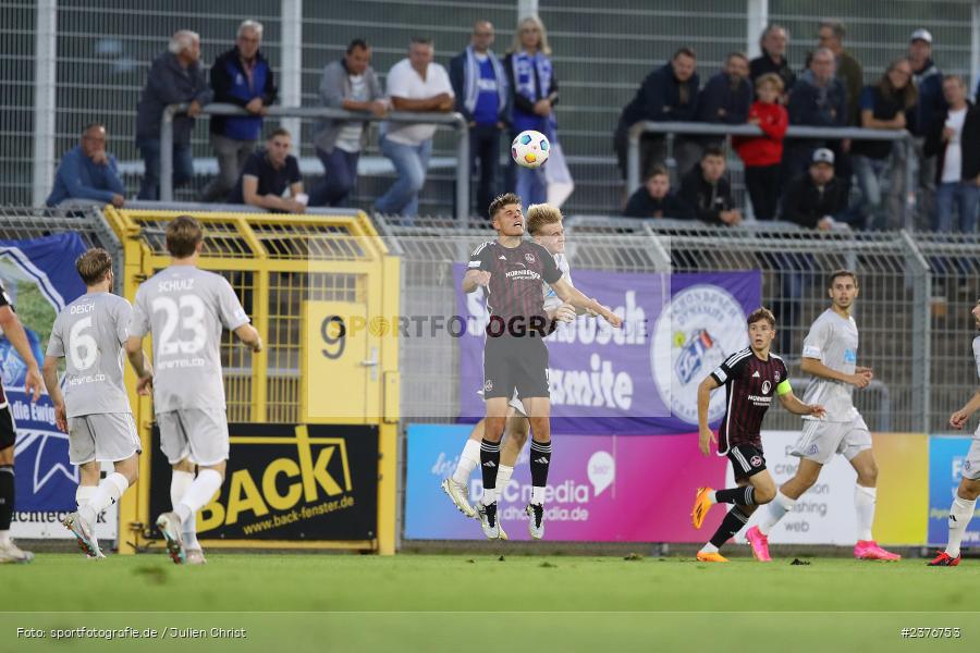 Julian Kania, Stadion am Schönbusch, Aschaffenburg, 01.09.2023, sport, action, BFV, Fussball, Saison 2023/2024, 8. Spieltag, Regionalliga Bayern, FCN, SVA, 1. FC Nürnberg II, SV Viktoria Aschaffenburg - Bild-ID: 2376753 Julian Kania, Stadion am Schönbusch, Aschaffenburg, 01.09.2023, sport, action, BFV, Fussball, Saison 2023/2024, 8. Spieltag, Regionalliga Bayern, FCN, SVA, 1. FC Nürnberg II, SV Viktoria Aschaffenburg - Bild-ID: 2376753