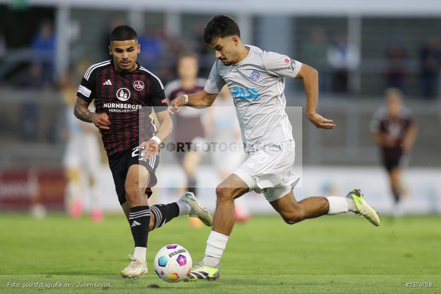 Arda Nadaroglu, Stadion am Schönbusch, Aschaffenburg, 01.09.2023, sport, action, BFV, Fussball, Saison 2023/2024, 8. Spieltag, Regionalliga Bayern, FCN, SVA, 1. FC Nürnberg II, SV Viktoria Aschaffenburg - Bild-ID: 2376758 Arda Nadaroglu, Stadion am Schönbusch, Aschaffenburg, 01.09.2023, sport, action, BFV, Fussball, Saison 2023/2024, 8. Spieltag, Regionalliga Bayern, FCN, SVA, 1. FC Nürnberg II, SV Viktoria Aschaffenburg - Bild-ID: 2376758