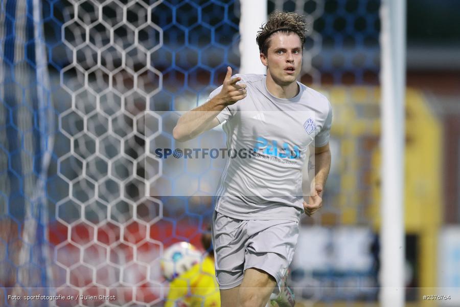 Florian Pieper, Stadion am Schönbusch, Aschaffenburg, 01.09.2023, sport, action, BFV, Fussball, Saison 2023/2024, 8. Spieltag, Regionalliga Bayern, FCN, SVA, 1. FC Nürnberg II, SV Viktoria Aschaffenburg - Bild-ID: 2376764