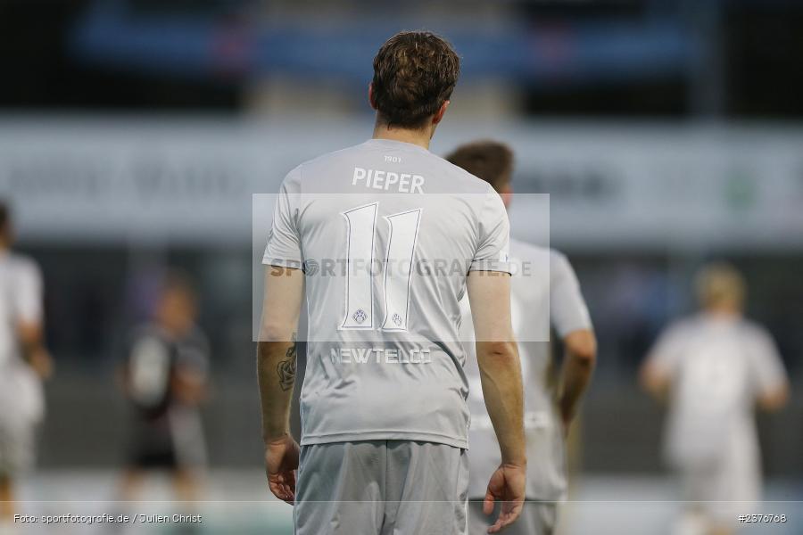 Florian Pieper, Stadion am Schönbusch, Aschaffenburg, 01.09.2023, sport, action, BFV, Fussball, Saison 2023/2024, 8. Spieltag, Regionalliga Bayern, FCN, SVA, 1. FC Nürnberg II, SV Viktoria Aschaffenburg - Bild-ID: 2376768