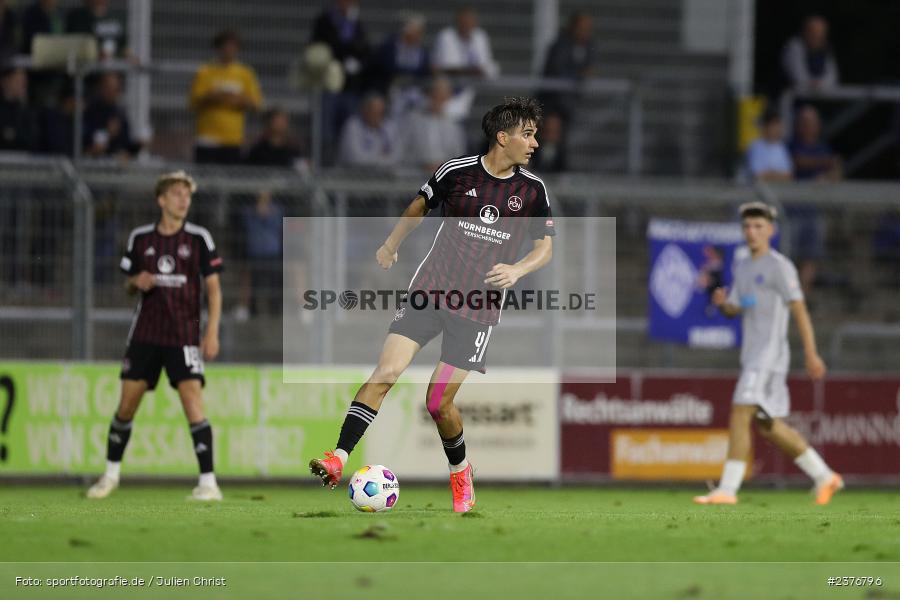 Nikola Komljenovic, Stadion am Schönbusch, Aschaffenburg, 01.09.2023, sport, action, BFV, Fussball, Saison 2023/2024, 8. Spieltag, Regionalliga Bayern, FCN, SVA, 1. FC Nürnberg II, SV Viktoria Aschaffenburg - Bild-ID: 2376796 Nikola Komljenovic, Stadion am Schönbusch, Aschaffenburg, 01.09.2023, sport, action, BFV, Fussball, Saison 2023/2024, 8. Spieltag, Regionalliga Bayern, FCN, SVA, 1. FC Nürnberg II, SV Viktoria Aschaffenburg - Bild-ID: 2376796