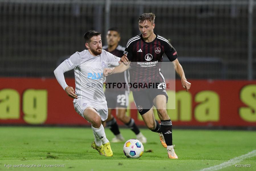 Simon Joachims, Stadion am Schönbusch, Aschaffenburg, 01.09.2023, sport, action, BFV, Fussball, Saison 2023/2024, 8. Spieltag, Regionalliga Bayern, FCN, SVA, 1. FC Nürnberg II, SV Viktoria Aschaffenburg - Bild-ID: 2376823 Simon Joachims, Stadion am Schönbusch, Aschaffenburg, 01.09.2023, sport, action, BFV, Fussball, Saison 2023/2024, 8. Spieltag, Regionalliga Bayern, FCN, SVA, 1. FC Nürnberg II, SV Viktoria Aschaffenburg - Bild-ID: 2376823