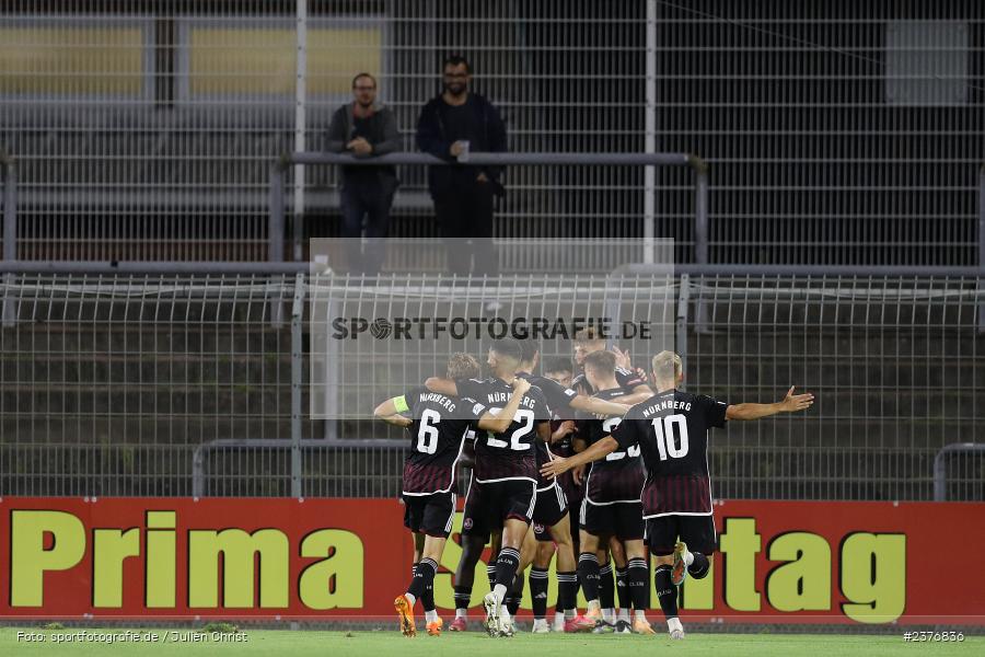 Stadion am Schönbusch, Aschaffenburg, 01.09.2023, sport, action, BFV, Fussball, Saison 2023/2024, 8. Spieltag, Regionalliga Bayern, FCN, SVA, 1. FC Nürnberg II, SV Viktoria Aschaffenburg - Bild-ID: 2376836 Stadion am Schönbusch, Aschaffenburg, 01.09.2023, sport, action, BFV, Fussball, Saison 2023/2024, 8. Spieltag, Regionalliga Bayern, FCN, SVA, 1. FC Nürnberg II, SV Viktoria Aschaffenburg - Bild-ID: 2376836