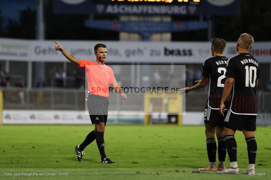 Steffen Ehwald, Stadion am Schönbusch, Aschaffenburg, 01.09.2023, sport, action, BFV, Fussball, Saison 2023/2024, 8. Spieltag, Regionalliga Bayern, FCN, SVA, 1. FC Nürnberg II, SV Viktoria Aschaffenburg - Bild-ID: 2376854 Steffen Ehwald, Stadion am Schönbusch, Aschaffenburg, 01.09.2023, sport, action, BFV, Fussball, Saison 2023/2024, 8. Spieltag, Regionalliga Bayern, FCN, SVA, 1. FC Nürnberg II, SV Viktoria Aschaffenburg - Bild-ID: 2376854
