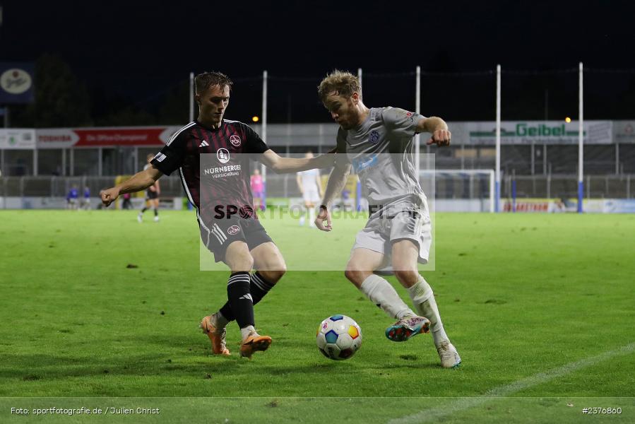 Roberto Desch, Stadion am Schönbusch, Aschaffenburg, 01.09.2023, sport, action, BFV, Fussball, Saison 2023/2024, 8. Spieltag, Regionalliga Bayern, FCN, SVA, 1. FC Nürnberg II, SV Viktoria Aschaffenburg - Bild-ID: 2376860 Roberto Desch, Stadion am Schönbusch, Aschaffenburg, 01.09.2023, sport, action, BFV, Fussball, Saison 2023/2024, 8. Spieltag, Regionalliga Bayern, FCN, SVA, 1. FC Nürnberg II, SV Viktoria Aschaffenburg - Bild-ID: 2376860