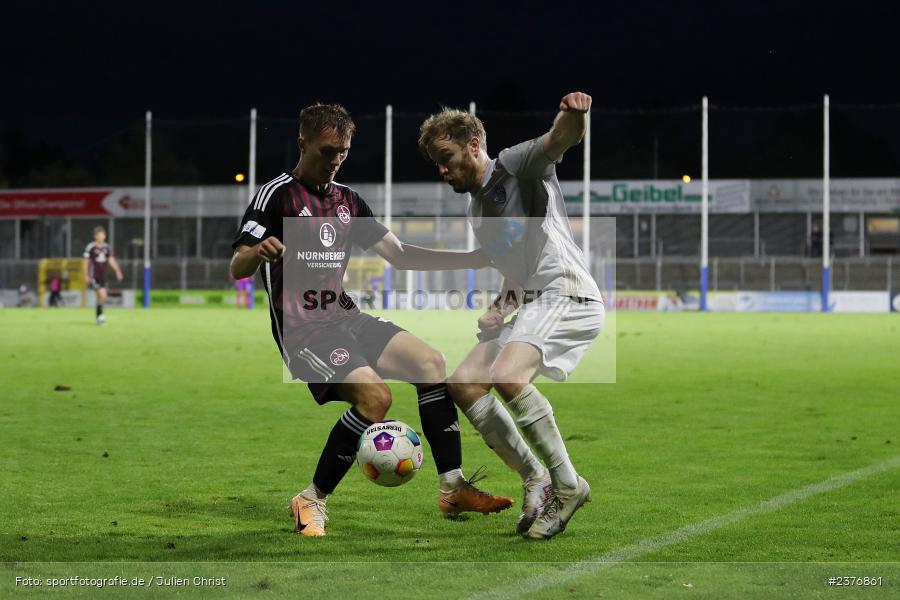 Roberto Desch, Stadion am Schönbusch, Aschaffenburg, 01.09.2023, sport, action, BFV, Fussball, Saison 2023/2024, 8. Spieltag, Regionalliga Bayern, FCN, SVA, 1. FC Nürnberg II, SV Viktoria Aschaffenburg - Bild-ID: 2376861