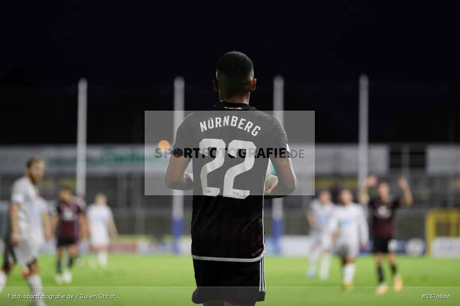 Seyhan Yigit, Stadion am Schönbusch, Aschaffenburg, 01.09.2023, sport, action, BFV, Fussball, Saison 2023/2024, 8. Spieltag, Regionalliga Bayern, FCN, SVA, 1. FC Nürnberg II, SV Viktoria Aschaffenburg - Bild-ID: 2376866