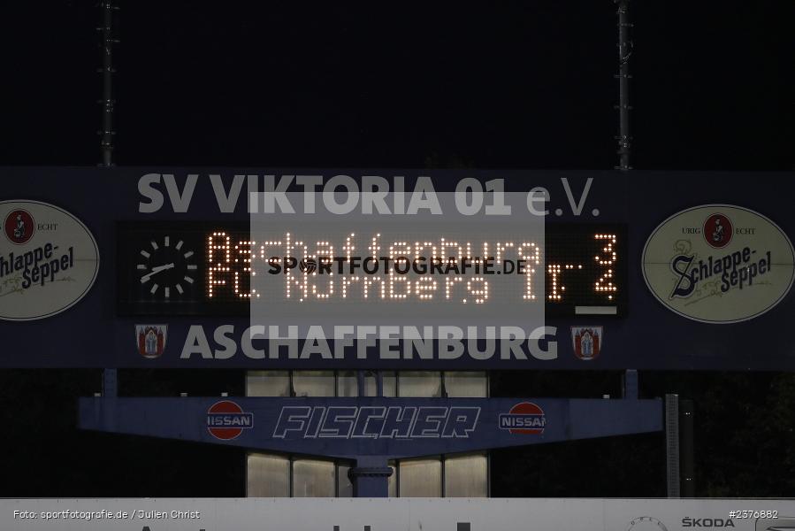 Stadion am Schönbusch, Aschaffenburg, 01.09.2023, sport, action, BFV, Fussball, Saison 2023/2024, 8. Spieltag, Regionalliga Bayern, FCN, SVA, 1. FC Nürnberg II, SV Viktoria Aschaffenburg - Bild-ID: 2376882 Stadion am Schönbusch, Aschaffenburg, 01.09.2023, sport, action, BFV, Fussball, Saison 2023/2024, 8. Spieltag, Regionalliga Bayern, FCN, SVA, 1. FC Nürnberg II, SV Viktoria Aschaffenburg - Bild-ID: 2376882