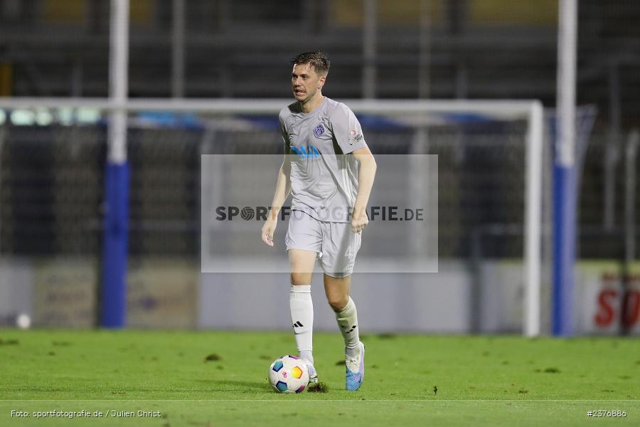 Luca Dähn, Stadion am Schönbusch, Aschaffenburg, 01.09.2023, sport, action, BFV, Fussball, Saison 2023/2024, 8. Spieltag, Regionalliga Bayern, FCN, SVA, 1. FC Nürnberg II, SV Viktoria Aschaffenburg - Bild-ID: 2376886 Luca Dähn, Stadion am Schönbusch, Aschaffenburg, 01.09.2023, sport, action, BFV, Fussball, Saison 2023/2024, 8. Spieltag, Regionalliga Bayern, FCN, SVA, 1. FC Nürnberg II, SV Viktoria Aschaffenburg - Bild-ID: 2376886