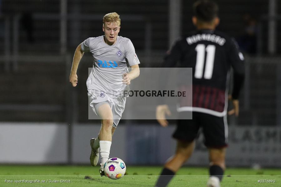 Jan-Philipp Stein, Stadion am Schönbusch, Aschaffenburg, 01.09.2023, sport, action, BFV, Fussball, Saison 2023/2024, 8. Spieltag, Regionalliga Bayern, FCN, SVA, 1. FC Nürnberg II, SV Viktoria Aschaffenburg - Bild-ID: 2376890 Jan-Philipp Stein, Stadion am Schönbusch, Aschaffenburg, 01.09.2023, sport, action, BFV, Fussball, Saison 2023/2024, 8. Spieltag, Regionalliga Bayern, FCN, SVA, 1. FC Nürnberg II, SV Viktoria Aschaffenburg - Bild-ID: 2376890