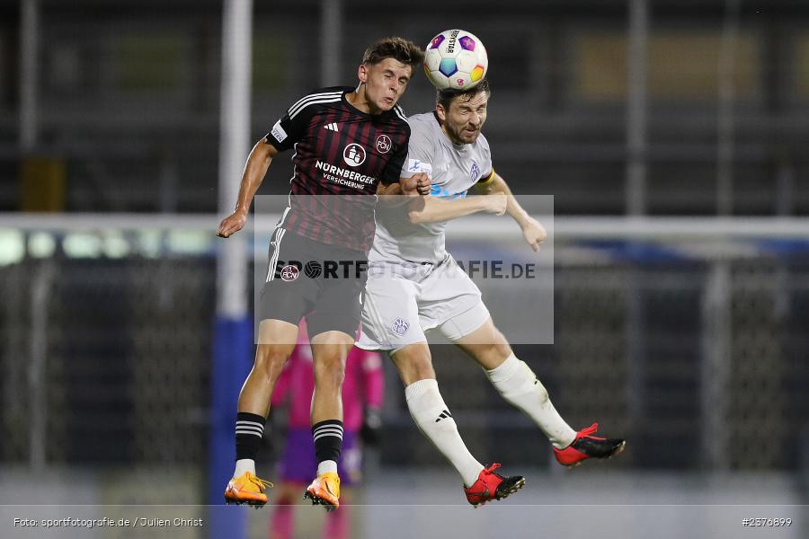 Nico Wiltz, Stadion am Schönbusch, Aschaffenburg, 01.09.2023, sport, action, BFV, Fussball, Saison 2023/2024, 8. Spieltag, Regionalliga Bayern, FCN, SVA, 1. FC Nürnberg II, SV Viktoria Aschaffenburg - Bild-ID: 2376899 Nico Wiltz, Stadion am Schönbusch, Aschaffenburg, 01.09.2023, sport, action, BFV, Fussball, Saison 2023/2024, 8. Spieltag, Regionalliga Bayern, FCN, SVA, 1. FC Nürnberg II, SV Viktoria Aschaffenburg - Bild-ID: 2376899