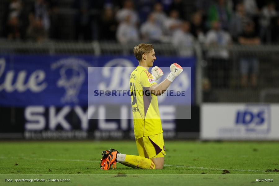 Jan Reichert, Stadion am Schönbusch, Aschaffenburg, 01.09.2023, sport, action, BFV, Fussball, Saison 2023/2024, 8. Spieltag, Regionalliga Bayern, FCN, SVA, 1. FC Nürnberg II, SV Viktoria Aschaffenburg - Bild-ID: 2376922