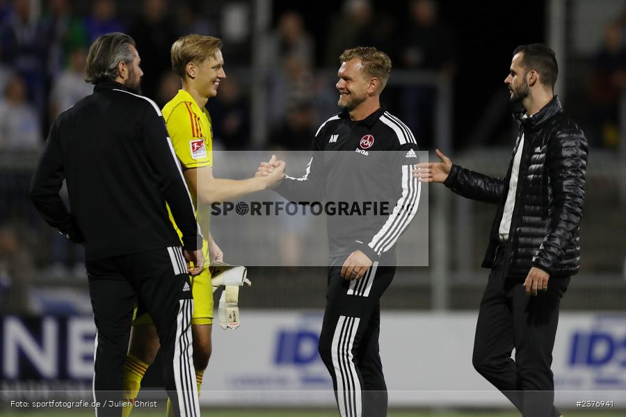 Jan Reichert, Stadion am Schönbusch, Aschaffenburg, 01.09.2023, sport, action, BFV, Fussball, Saison 2023/2024, 8. Spieltag, Regionalliga Bayern, FCN, SVA, 1. FC Nürnberg II, SV Viktoria Aschaffenburg - Bild-ID: 2376941