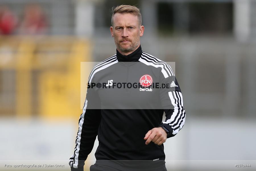 Jörg Stöckert, Stadion am Schönbusch, Aschaffenburg, 01.09.2023, sport, action, BFV, Fussball, Saison 2023/2024, 8. Spieltag, Regionalliga Bayern, FCN, SVA, 1. FC Nürnberg II, SV Viktoria Aschaffenburg - Bild-ID: 2376944