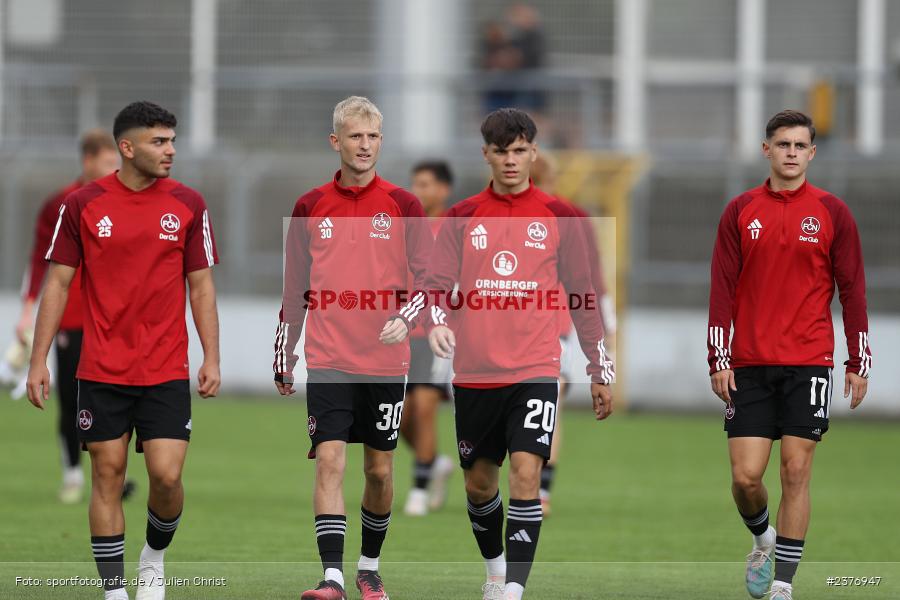 Pascal Fuchs, Stadion am Schönbusch, Aschaffenburg, 01.09.2023, sport, action, BFV, Fussball, Saison 2023/2024, 8. Spieltag, Regionalliga Bayern, FCN, SVA, 1. FC Nürnberg II, SV Viktoria Aschaffenburg - Bild-ID: 2376947 Pascal Fuchs, Stadion am Schönbusch, Aschaffenburg, 01.09.2023, sport, action, BFV, Fussball, Saison 2023/2024, 8. Spieltag, Regionalliga Bayern, FCN, SVA, 1. FC Nürnberg II, SV Viktoria Aschaffenburg - Bild-ID: 2376947