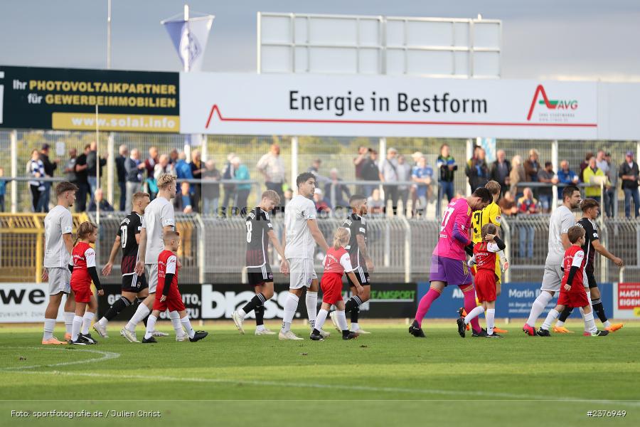 Stadion am Schönbusch, Aschaffenburg, 01.09.2023, sport, action, BFV, Fussball, Saison 2023/2024, 8. Spieltag, Regionalliga Bayern, FCN, SVA, 1. FC Nürnberg II, SV Viktoria Aschaffenburg - Bild-ID: 2376949