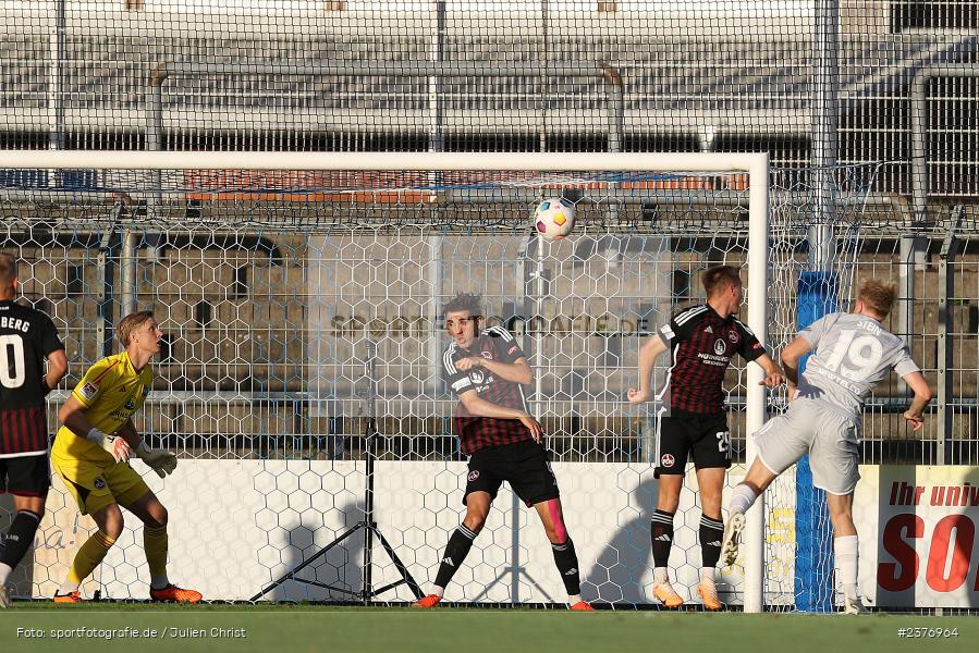 Jan-Philipp Stein, Stadion am Schönbusch, Aschaffenburg, 01.09.2023, sport, action, BFV, Fussball, Saison 2023/2024, 8. Spieltag, Regionalliga Bayern, FCN, SVA, 1. FC Nürnberg II, SV Viktoria Aschaffenburg - Bild-ID: 2376964 Jan-Philipp Stein, Stadion am Schönbusch, Aschaffenburg, 01.09.2023, sport, action, BFV, Fussball, Saison 2023/2024, 8. Spieltag, Regionalliga Bayern, FCN, SVA, 1. FC Nürnberg II, SV Viktoria Aschaffenburg - Bild-ID: 2376964