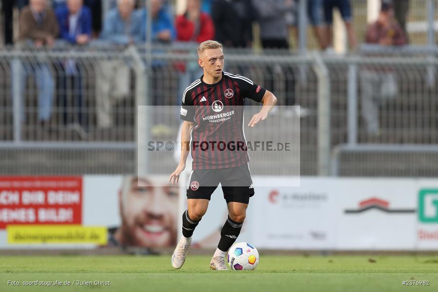 Benedikt Kirsch, Stadion am Schönbusch, Aschaffenburg, 01.09.2023, sport, action, BFV, Fussball, Saison 2023/2024, 8. Spieltag, Regionalliga Bayern, FCN, SVA, 1. FC Nürnberg II, SV Viktoria Aschaffenburg - Bild-ID: 2376982 Benedikt Kirsch, Stadion am Schönbusch, Aschaffenburg, 01.09.2023, sport, action, BFV, Fussball, Saison 2023/2024, 8. Spieltag, Regionalliga Bayern, FCN, SVA, 1. FC Nürnberg II, SV Viktoria Aschaffenburg - Bild-ID: 2376982
