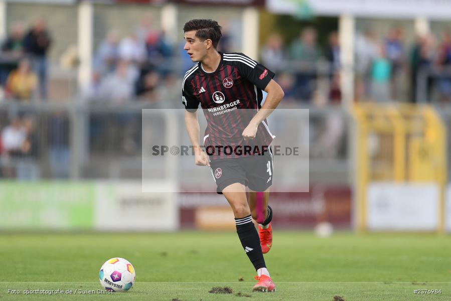 Nikola Komljenovic, Stadion am Schönbusch, Aschaffenburg, 01.09.2023, sport, action, BFV, Fussball, Saison 2023/2024, 8. Spieltag, Regionalliga Bayern, FCN, SVA, 1. FC Nürnberg II, SV Viktoria Aschaffenburg - Bild-ID: 2376984 Nikola Komljenovic, Stadion am Schönbusch, Aschaffenburg, 01.09.2023, sport, action, BFV, Fussball, Saison 2023/2024, 8. Spieltag, Regionalliga Bayern, FCN, SVA, 1. FC Nürnberg II, SV Viktoria Aschaffenburg - Bild-ID: 2376984