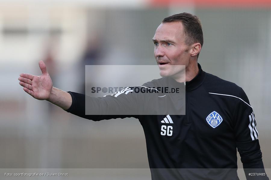 Simon Goldhammer, Stadion am Schönbusch, Aschaffenburg, 01.09.2023, sport, action, BFV, Fussball, Saison 2023/2024, 8. Spieltag, Regionalliga Bayern, FCN, SVA, 1. FC Nürnberg II, SV Viktoria Aschaffenburg - Bild-ID: 2376985