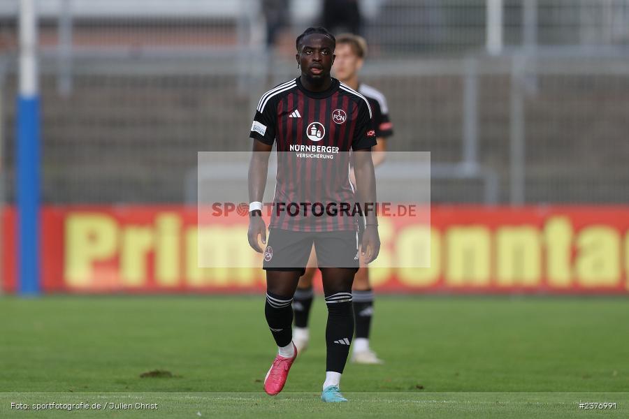 Pedro Narciso Muteba, Stadion am Schönbusch, Aschaffenburg, 01.09.2023, sport, action, BFV, Fussball, Saison 2023/2024, 8. Spieltag, Regionalliga Bayern, FCN, SVA, 1. FC Nürnberg II, SV Viktoria Aschaffenburg - Bild-ID: 2376991 Pedro Narciso Muteba, Stadion am Schönbusch, Aschaffenburg, 01.09.2023, sport, action, BFV, Fussball, Saison 2023/2024, 8. Spieltag, Regionalliga Bayern, FCN, SVA, 1. FC Nürnberg II, SV Viktoria Aschaffenburg - Bild-ID: 2376991