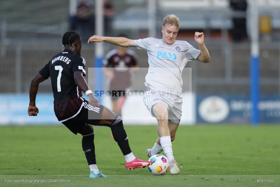 Jan-Philipp Stein, Stadion am Schönbusch, Aschaffenburg, 01.09.2023, sport, action, BFV, Fussball, Saison 2023/2024, 8. Spieltag, Regionalliga Bayern, FCN, SVA, 1. FC Nürnberg II, SV Viktoria Aschaffenburg - Bild-ID: 2377002 Jan-Philipp Stein, Stadion am Schönbusch, Aschaffenburg, 01.09.2023, sport, action, BFV, Fussball, Saison 2023/2024, 8. Spieltag, Regionalliga Bayern, FCN, SVA, 1. FC Nürnberg II, SV Viktoria Aschaffenburg - Bild-ID: 2377002