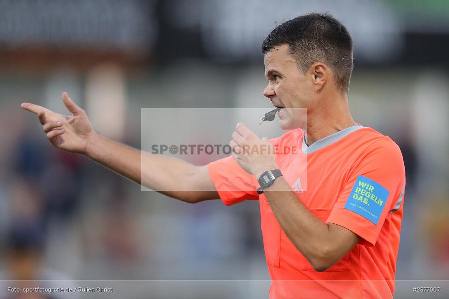 Steffen Ehwald, Stadion am Schönbusch, Aschaffenburg, 01.09.2023, sport, action, BFV, Fussball, Saison 2023/2024, 8. Spieltag, Regionalliga Bayern, FCN, SVA, 1. FC Nürnberg II, SV Viktoria Aschaffenburg - Bild-ID: 2377007