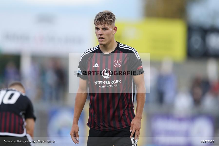 Julian Kania, Stadion am Schönbusch, Aschaffenburg, 01.09.2023, sport, action, BFV, Fussball, Saison 2023/2024, 8. Spieltag, Regionalliga Bayern, FCN, SVA, 1. FC Nürnberg II, SV Viktoria Aschaffenburg - Bild-ID: 2377008 Julian Kania, Stadion am Schönbusch, Aschaffenburg, 01.09.2023, sport, action, BFV, Fussball, Saison 2023/2024, 8. Spieltag, Regionalliga Bayern, FCN, SVA, 1. FC Nürnberg II, SV Viktoria Aschaffenburg - Bild-ID: 2377008