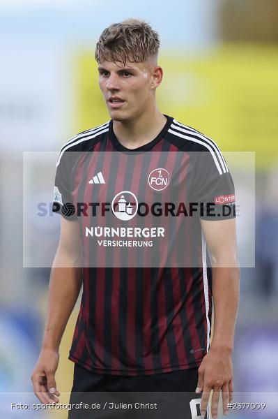 Julian Kania, Stadion am Schönbusch, Aschaffenburg, 01.09.2023, sport, action, BFV, Fussball, Saison 2023/2024, 8. Spieltag, Regionalliga Bayern, FCN, SVA, 1. FC Nürnberg II, SV Viktoria Aschaffenburg - Bild-ID: 2377009 Julian Kania, Stadion am Schönbusch, Aschaffenburg, 01.09.2023, sport, action, BFV, Fussball, Saison 2023/2024, 8. Spieltag, Regionalliga Bayern, FCN, SVA, 1. FC Nürnberg II, SV Viktoria Aschaffenburg - Bild-ID: 2377009
