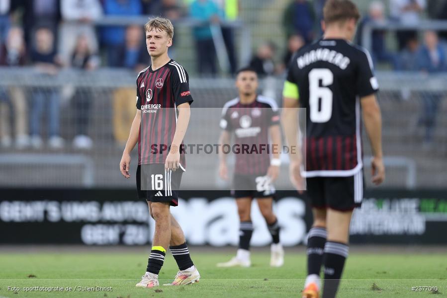 Tim Janisch, Stadion am Schönbusch, Aschaffenburg, 01.09.2023, sport, action, BFV, Fussball, Saison 2023/2024, 8. Spieltag, Regionalliga Bayern, FCN, SVA, 1. FC Nürnberg II, SV Viktoria Aschaffenburg - Bild-ID: 2377010 Tim Janisch, Stadion am Schönbusch, Aschaffenburg, 01.09.2023, sport, action, BFV, Fussball, Saison 2023/2024, 8. Spieltag, Regionalliga Bayern, FCN, SVA, 1. FC Nürnberg II, SV Viktoria Aschaffenburg - Bild-ID: 2377010