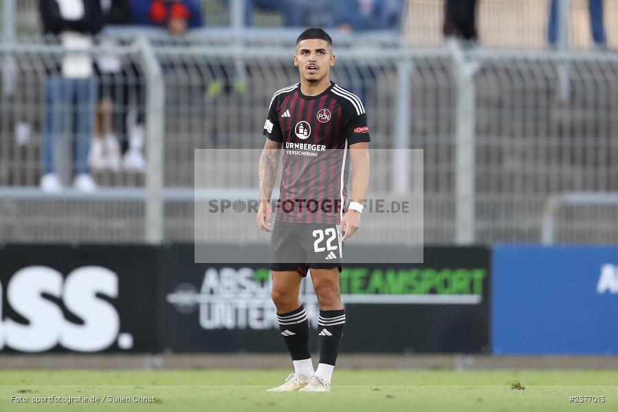 Seyhan Yigit, Stadion am Schönbusch, Aschaffenburg, 01.09.2023, sport, action, BFV, Fussball, Saison 2023/2024, 8. Spieltag, Regionalliga Bayern, FCN, SVA, 1. FC Nürnberg II, SV Viktoria Aschaffenburg - Bild-ID: 2377013 Seyhan Yigit, Stadion am Schönbusch, Aschaffenburg, 01.09.2023, sport, action, BFV, Fussball, Saison 2023/2024, 8. Spieltag, Regionalliga Bayern, FCN, SVA, 1. FC Nürnberg II, SV Viktoria Aschaffenburg - Bild-ID: 2377013