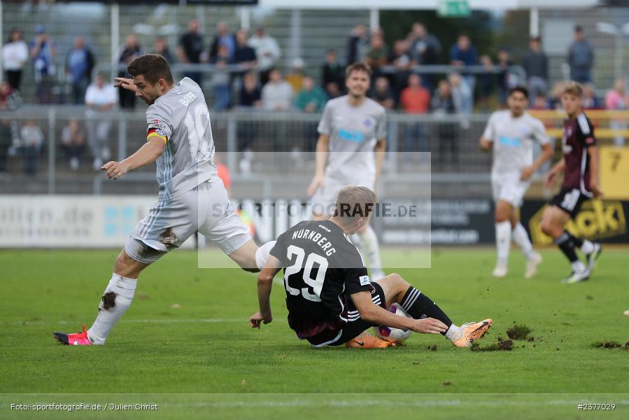 Simon Joachims, Stadion am Schönbusch, Aschaffenburg, 01.09.2023, sport, action, BFV, Fussball, Saison 2023/2024, 8. Spieltag, Regionalliga Bayern, FCN, SVA, 1. FC Nürnberg II, SV Viktoria Aschaffenburg - Bild-ID: 2377029