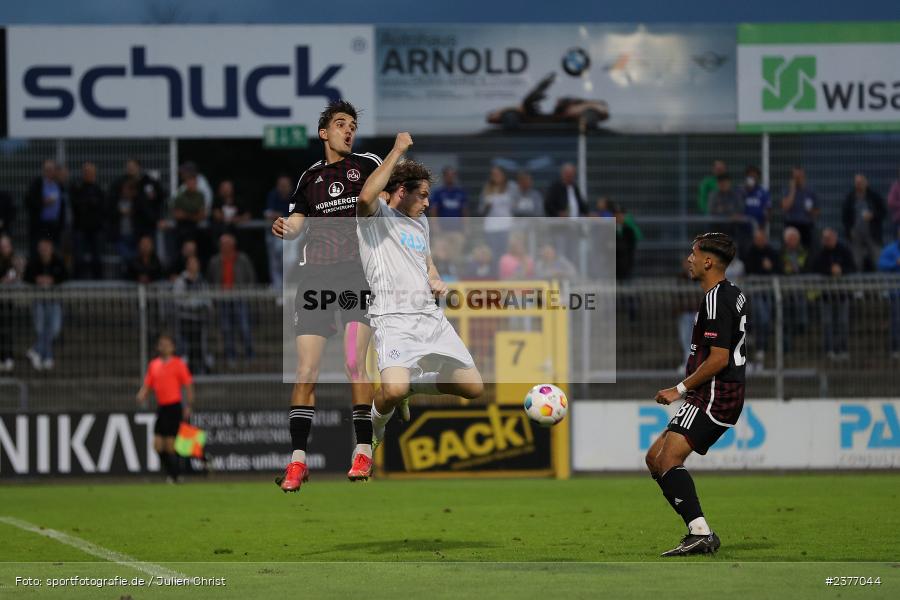 Florian Pieper, Stadion am Schönbusch, Aschaffenburg, 01.09.2023, sport, action, BFV, Fussball, Saison 2023/2024, 8. Spieltag, Regionalliga Bayern, FCN, SVA, 1. FC Nürnberg II, SV Viktoria Aschaffenburg - Bild-ID: 2377044 Florian Pieper, Stadion am Schönbusch, Aschaffenburg, 01.09.2023, sport, action, BFV, Fussball, Saison 2023/2024, 8. Spieltag, Regionalliga Bayern, FCN, SVA, 1. FC Nürnberg II, SV Viktoria Aschaffenburg - Bild-ID: 2377044