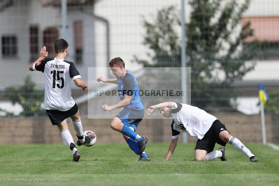 Kevin Niedens, Viktoria Platz Bestenheid, Wertheim, 03.09.2023, sport, action, bfv, Fussball, Saison 2023/2024, 3. Spieltag, Kreisklasse A TBB, SVE, SVV, SV Eintracht Nassig 2, SV Viktoria Wertheim - Bild-ID: 2377173