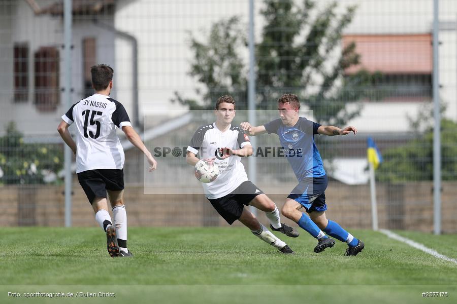 Kevin Niedens, Viktoria Platz Bestenheid, Wertheim, 03.09.2023, sport, action, bfv, Fussball, Saison 2023/2024, 3. Spieltag, Kreisklasse A TBB, SVE, SVV, SV Eintracht Nassig 2, SV Viktoria Wertheim - Bild-ID: 2377175