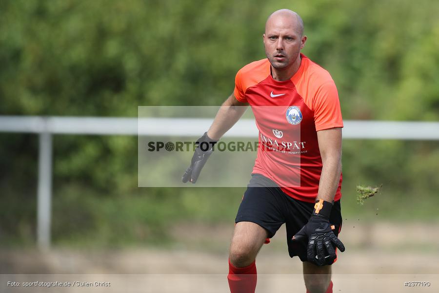 Marcel Eckhardt, Viktoria Platz Bestenheid, Wertheim, 03.09.2023, sport, action, bfv, Fussball, Saison 2023/2024, 3. Spieltag, Kreisklasse A TBB, SVE, SVV, SV Eintracht Nassig 2, SV Viktoria Wertheim - Bild-ID: 2377190