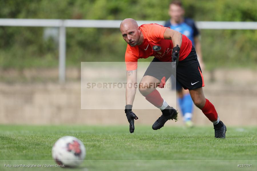 Marcel Eckhardt, Viktoria Platz Bestenheid, Wertheim, 03.09.2023, sport, action, bfv, Fussball, Saison 2023/2024, 3. Spieltag, Kreisklasse A TBB, SVE, SVV, SV Eintracht Nassig 2, SV Viktoria Wertheim - Bild-ID: 2377191