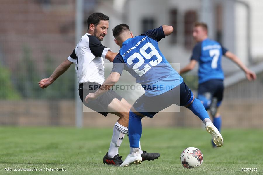 Labinot Elshani, Viktoria Platz Bestenheid, Wertheim, 03.09.2023, sport, action, bfv, Fussball, Saison 2023/2024, 3. Spieltag, Kreisklasse A TBB, SVE, SVV, SV Eintracht Nassig 2, SV Viktoria Wertheim - Bild-ID: 2377205