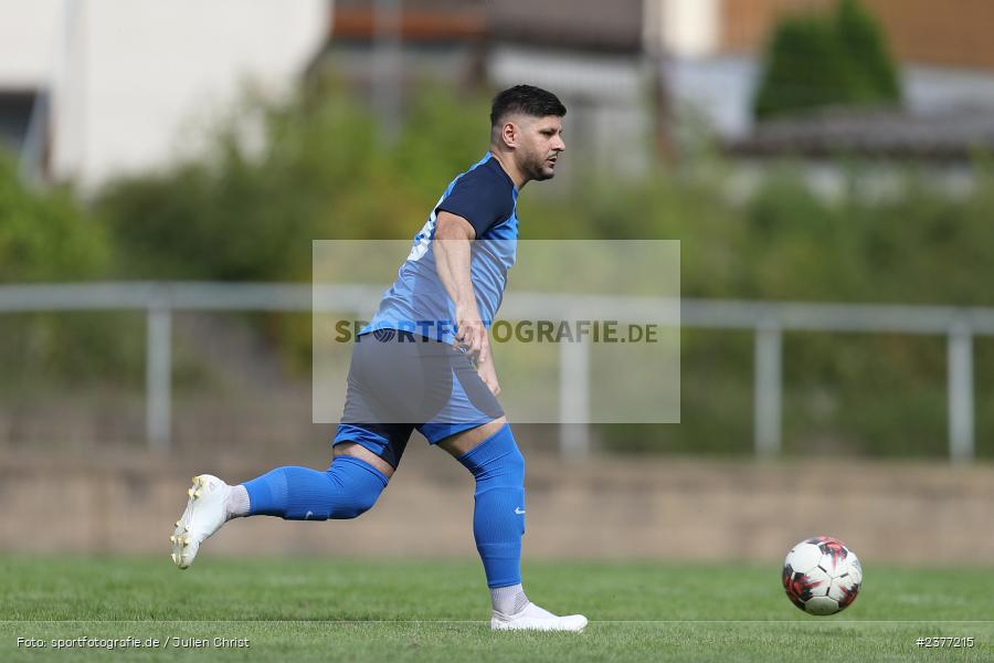 Labinot Elshani, Viktoria Platz Bestenheid, Wertheim, 03.09.2023, sport, action, bfv, Fussball, Saison 2023/2024, 3. Spieltag, Kreisklasse A TBB, SVE, SVV, SV Eintracht Nassig 2, SV Viktoria Wertheim - Bild-ID: 2377215