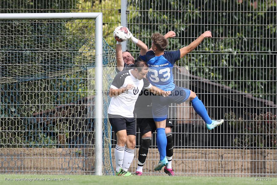 Benedikt Kunkel, Viktoria Platz Bestenheid, Wertheim, 03.09.2023, sport, action, bfv, Fussball, Saison 2023/2024, 3. Spieltag, Kreisklasse A TBB, SVE, SVV, SV Eintracht Nassig 2, SV Viktoria Wertheim - Bild-ID: 2377216