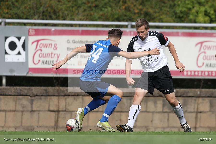 Eric Klein, Viktoria Platz Bestenheid, Wertheim, 03.09.2023, sport, action, bfv, Fussball, Saison 2023/2024, 3. Spieltag, Kreisklasse A TBB, SVE, SVV, SV Eintracht Nassig 2, SV Viktoria Wertheim - Bild-ID: 2377219