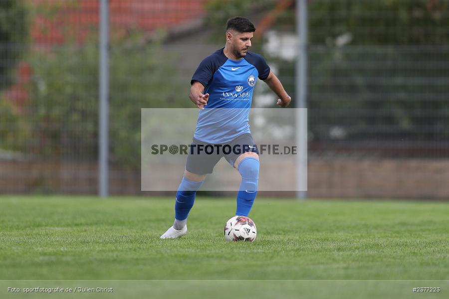Labinot Elshani, Viktoria Platz Bestenheid, Wertheim, 03.09.2023, sport, action, bfv, Fussball, Saison 2023/2024, 3. Spieltag, Kreisklasse A TBB, SVE, SVV, SV Eintracht Nassig 2, SV Viktoria Wertheim - Bild-ID: 2377223