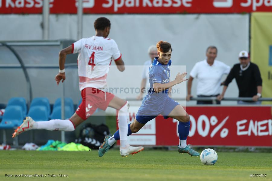 Fabio Hock, Sepp-Endres-Sportanlage, Würzburg, 06.09.2023, sport, action, bfv, Fussball, Saison 2023/2024, Bayernliga Nord, 10. Spieltag, SSV, WFV, SSV Jahn Regensburg II (U21), Würzburger FV 04 - Bild-ID: 2377407