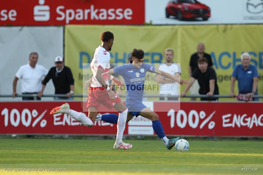 Fabio Hock, Sepp-Endres-Sportanlage, Würzburg, 06.09.2023, sport, action, bfv, Fussball, Saison 2023/2024, Bayernliga Nord, 10. Spieltag, SSV, WFV, SSV Jahn Regensburg II (U21), Würzburger FV 04 - Bild-ID: 2377408