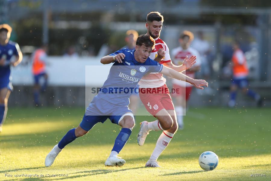 Simon Schäffer, Sepp-Endres-Sportanlage, Würzburg, 06.09.2023, sport, action, bfv, Fussball, Saison 2023/2024, Bayernliga Nord, 10. Spieltag, SSV, WFV, SSV Jahn Regensburg II (U21), Würzburger FV 04 - Bild-ID: 2377411