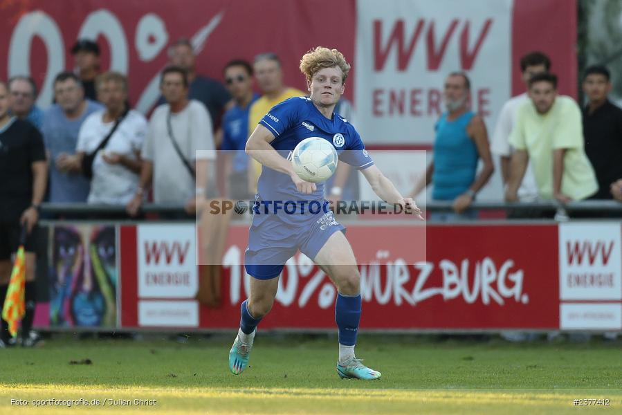 Paul Obrusnik, Sepp-Endres-Sportanlage, Würzburg, 06.09.2023, sport, action, bfv, Fussball, Saison 2023/2024, Bayernliga Nord, 10. Spieltag, SSV, WFV, SSV Jahn Regensburg II (U21), Würzburger FV 04 - Bild-ID: 2377412